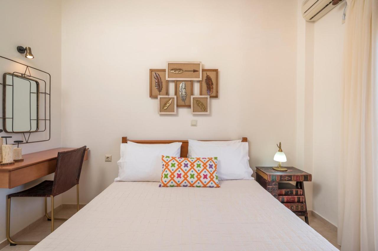 גאורגיופוליס Family-Friendly Villa Bluefairy Dafni With Pool, Walk To Restaurants! מראה חיצוני תמונה