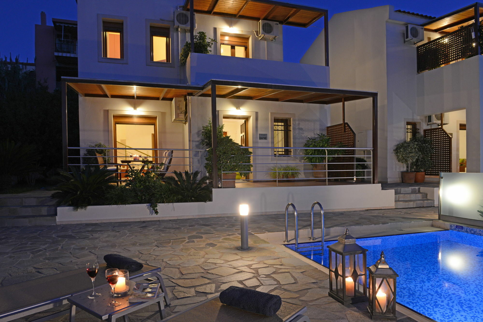 גאורגיופוליס Family-Friendly Villa Bluefairy Dafni With Pool, Walk To Restaurants! מראה חיצוני תמונה